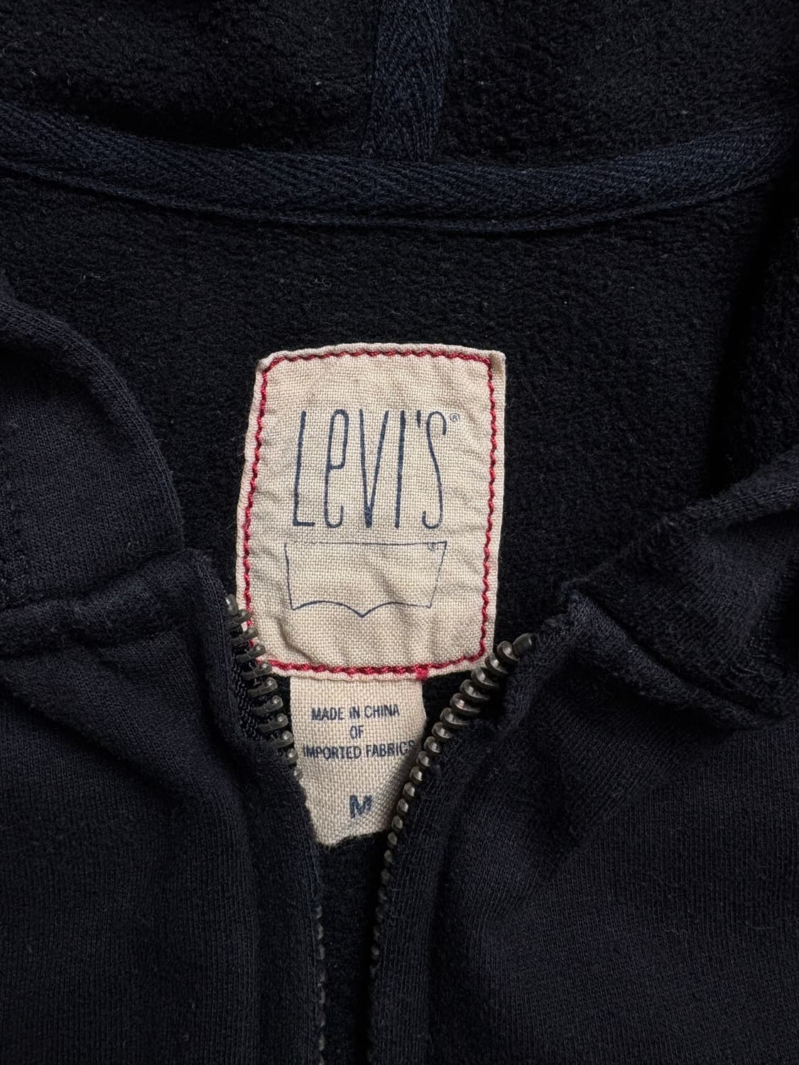 리바이스 빅로고 올드스쿨 기모 후디 집업 1927 상품이미지3