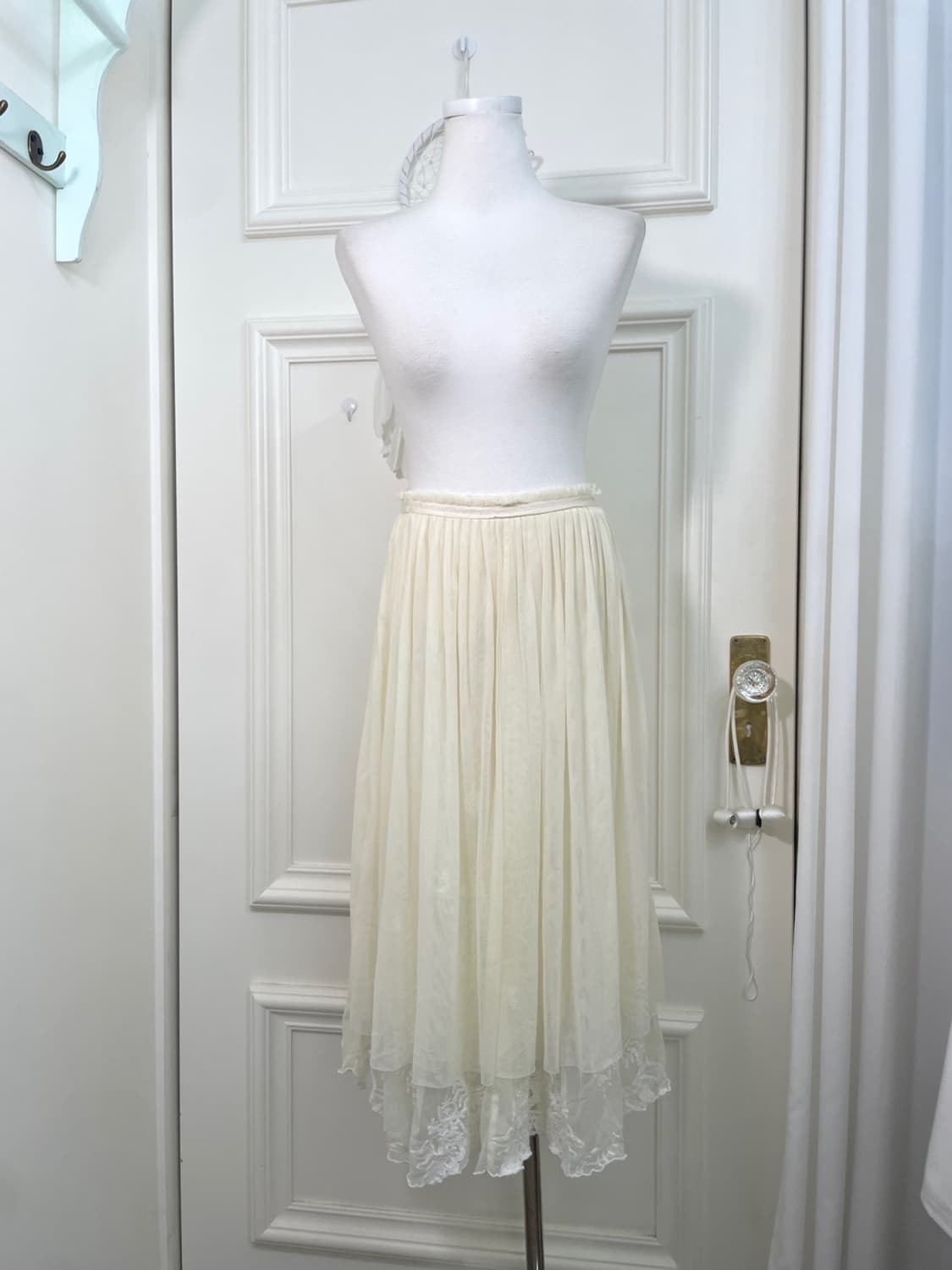 khaki ivory lace fairy 3pcs set 상품이미지8
