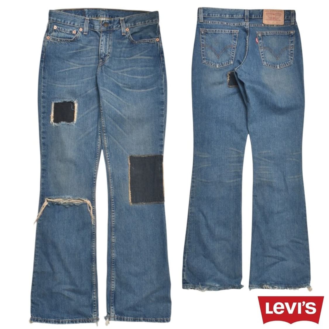 리바이스 로우라이즈 부츠컷 청바지 데님팬츠 29 N1323 상품이미지1