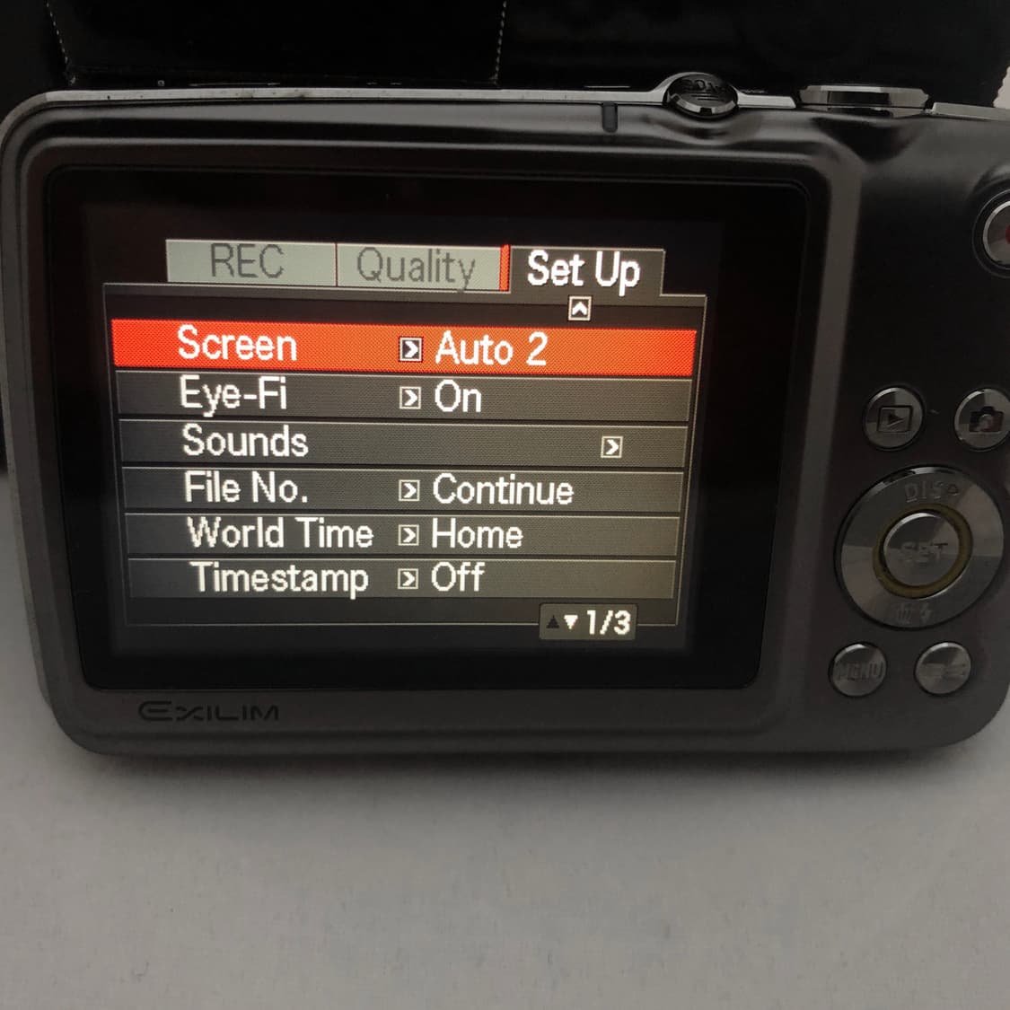 카시오 엑슬림 EX-FS10 상품이미지9