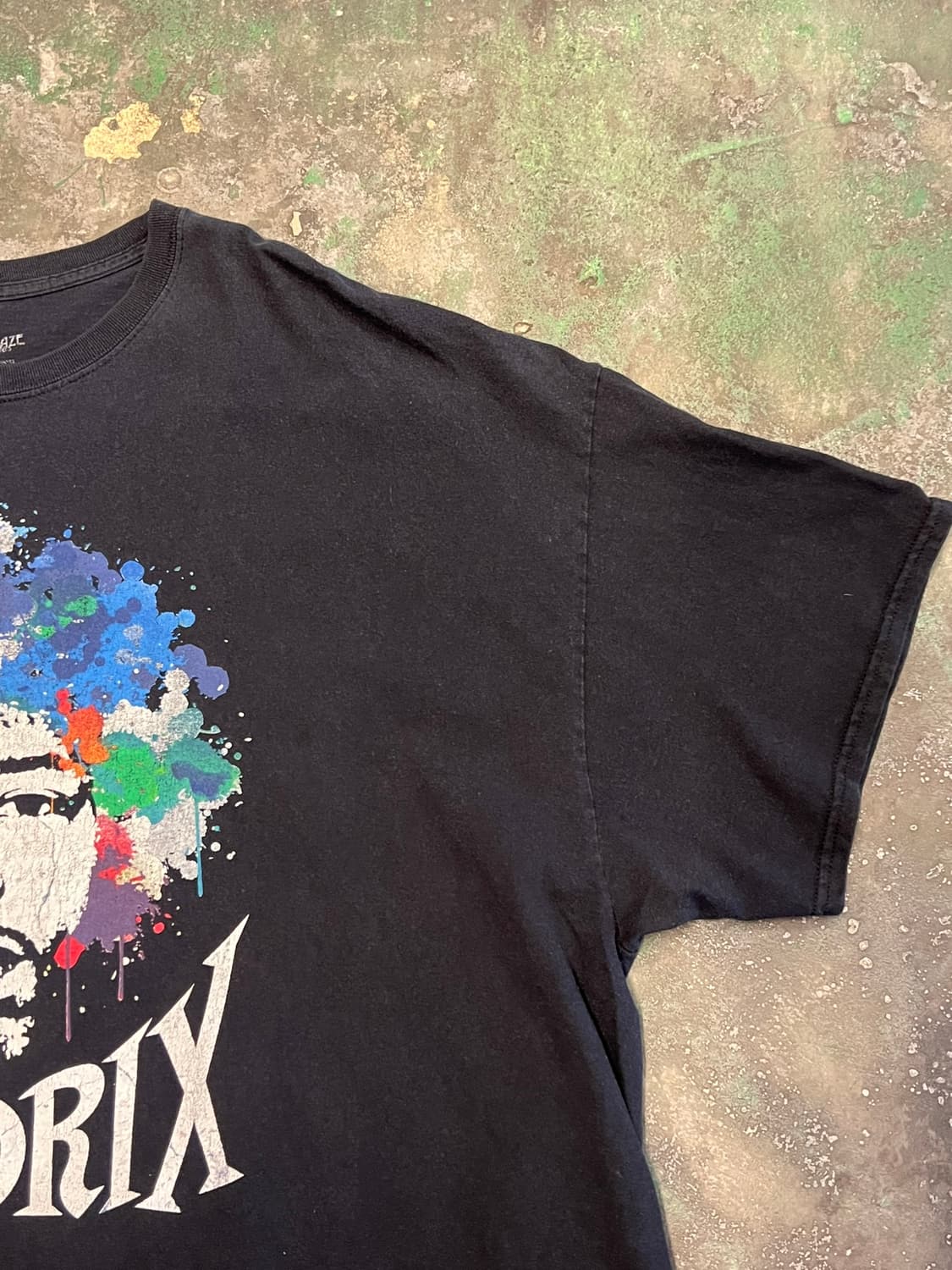 [4XL] 지미 헨드릭스 퍼플헤이즈 아트 프린팅 그래픽 티셔츠 상품이미지2