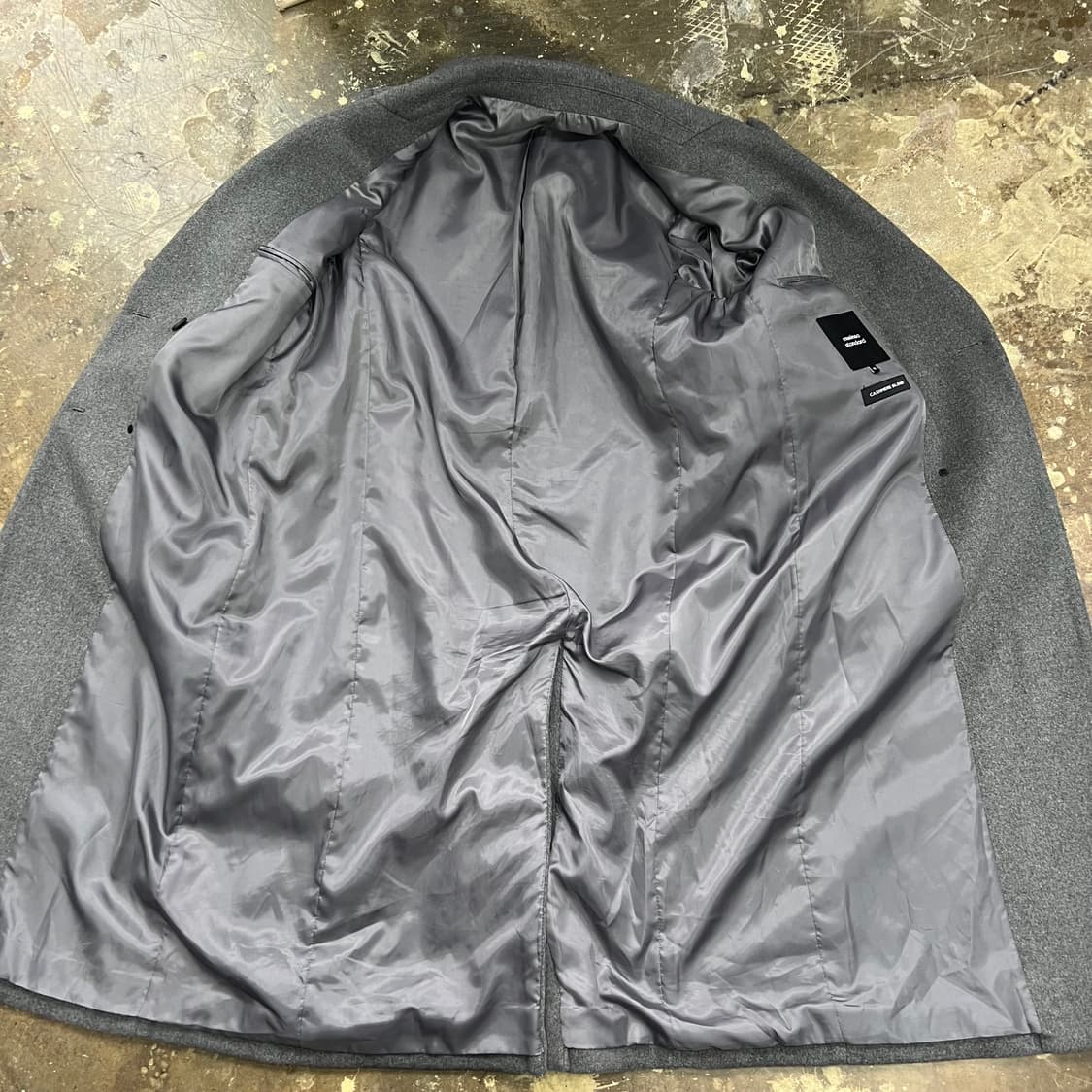 M) 무탠다드 울 캐시미어 코트 무신사 스탠다드 롱코트 상품이미지4