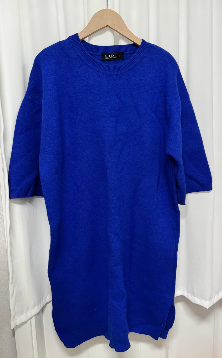 LAP 블루 니트원피스 상품이미지3