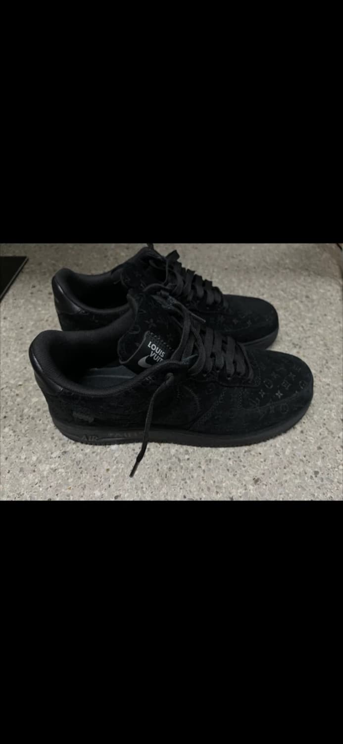루이비통 나이키 에어포스1 블랙 8.5사이즈 상품이미지2