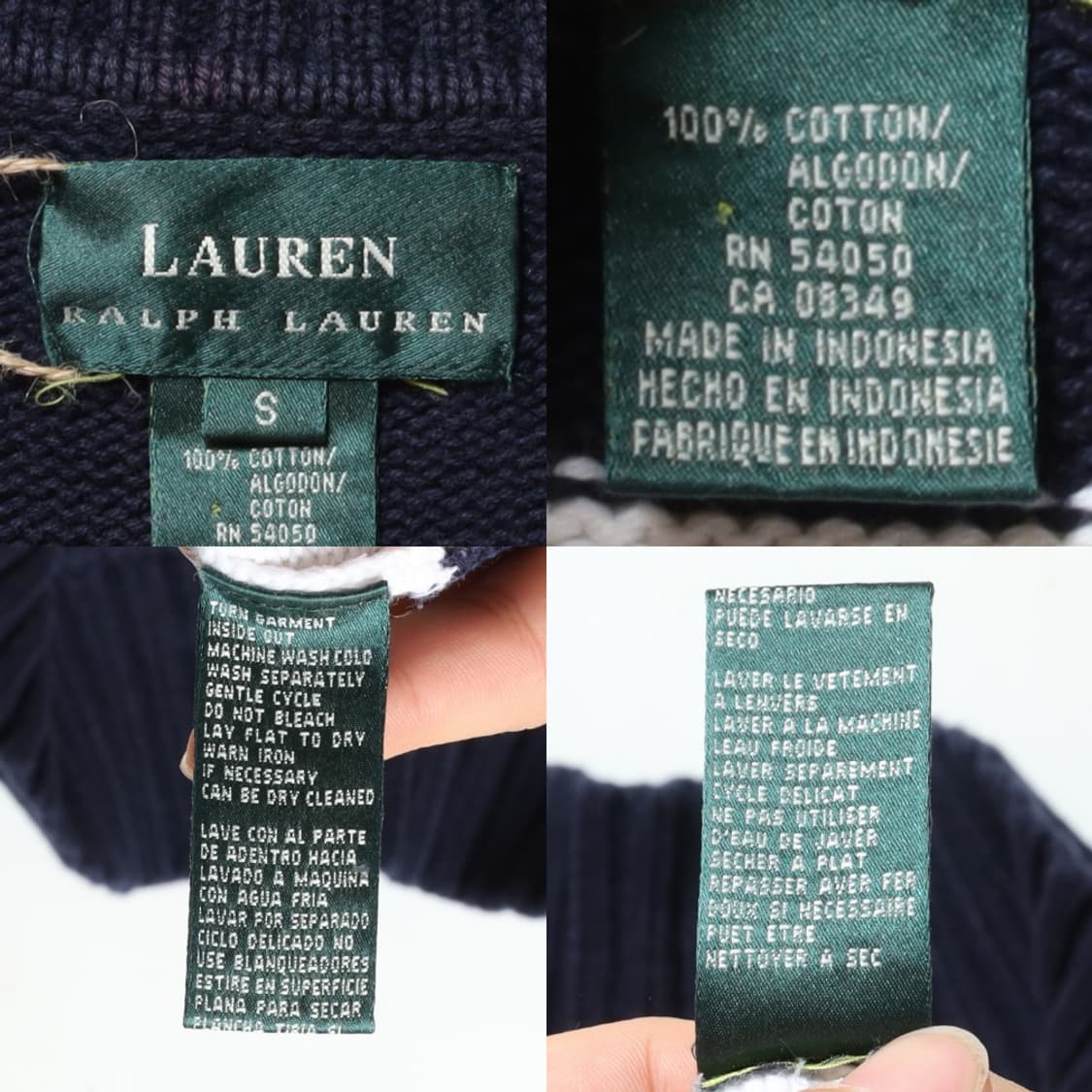 로렌 랄프로렌 Lauren Ralph Lauren Zip Up Knit 상품이미지8