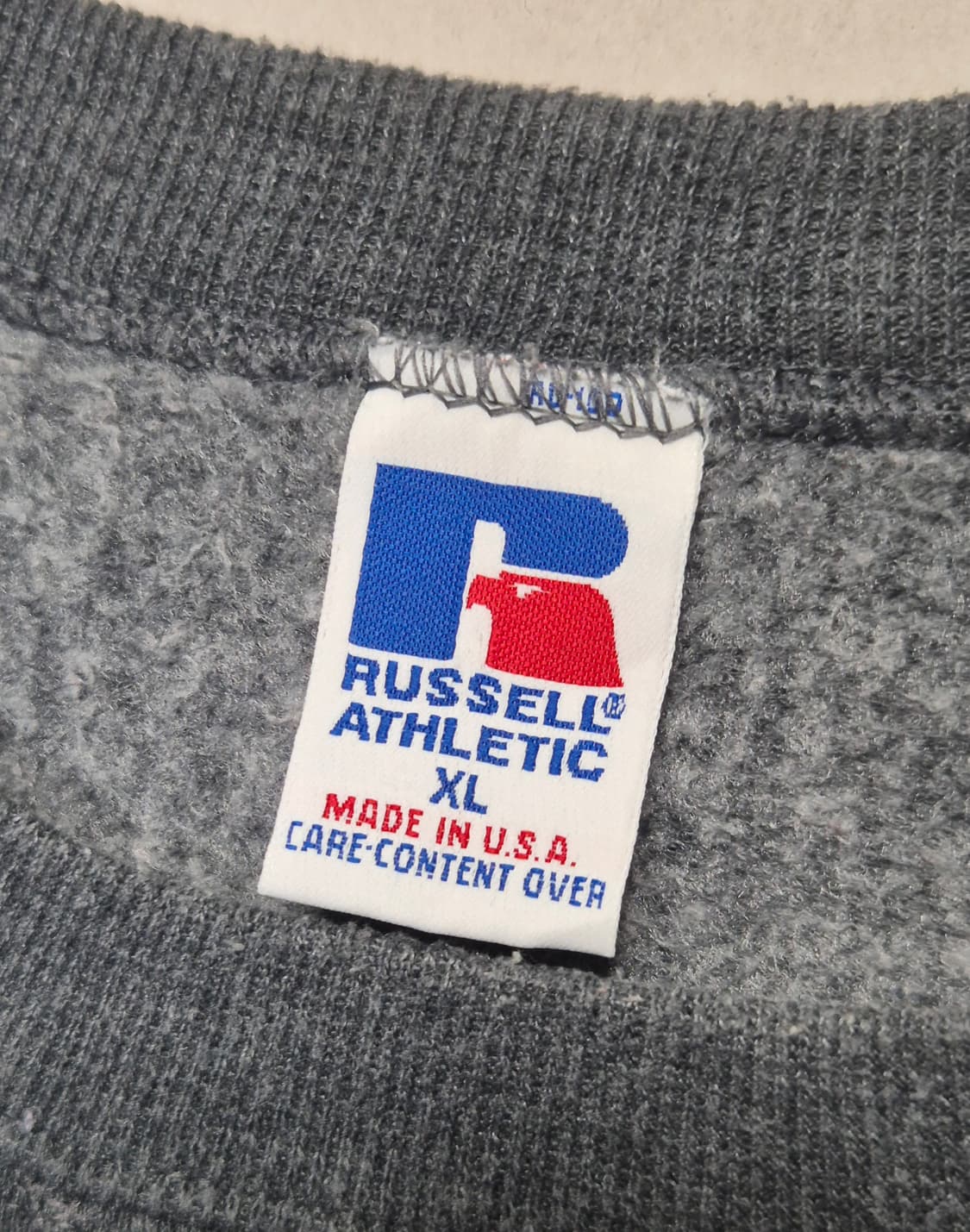 [XL] 90s US Made 러셀 다크그레이 스웻 -3 상품이미지3