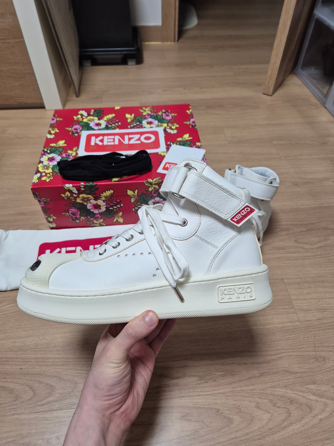 (예약중11~12일/42)겐조 니고 훕스 스틸토 하이 스니커즈 상품이미지2