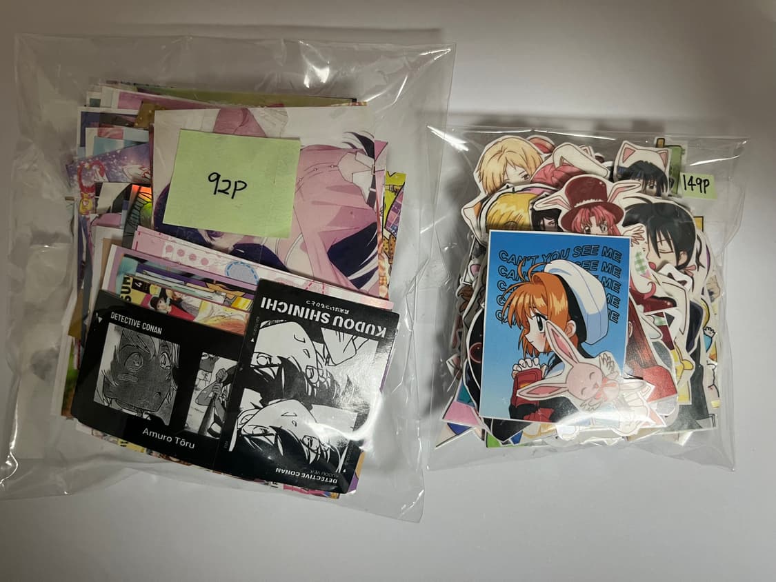 애니 랜덤 인컷+애니 도무송 세트 상품이미지1