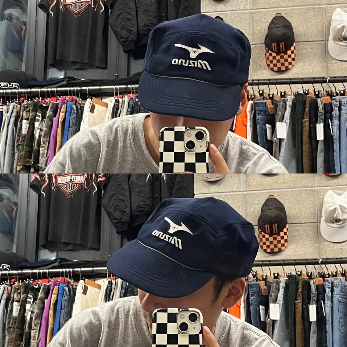 빈티지 미즈노 런닝 캡 상품이미지7