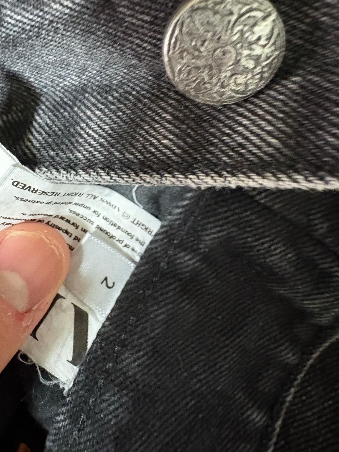 Idws 카펜터 더블니 와이드 데님 팬츠 벌룬핏 발렌시아가 슈프림 상품이미지5