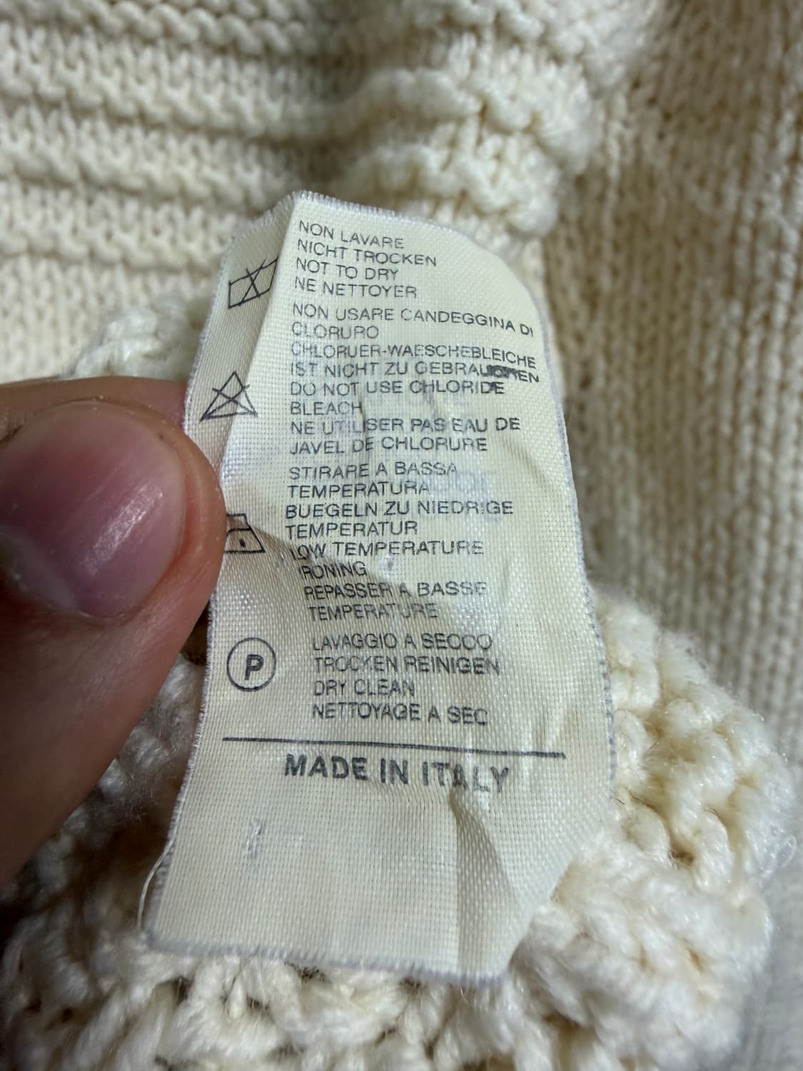 블루걸 안나 몰리나리 퍼 카라 니트 가디건 상품이미지5