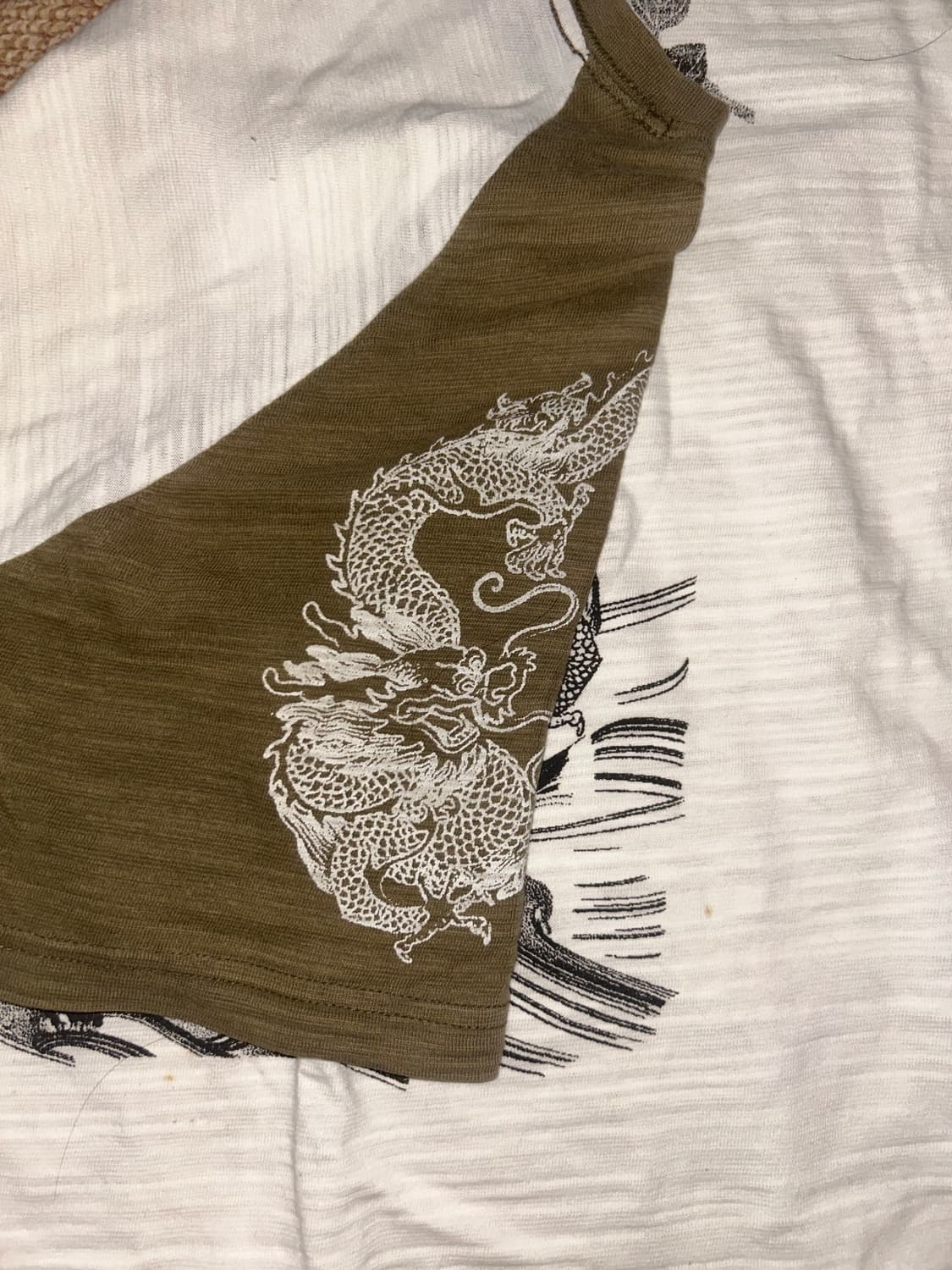 오리엔탈 페어리 프린팅 반팔 티셔트 상품이미지3