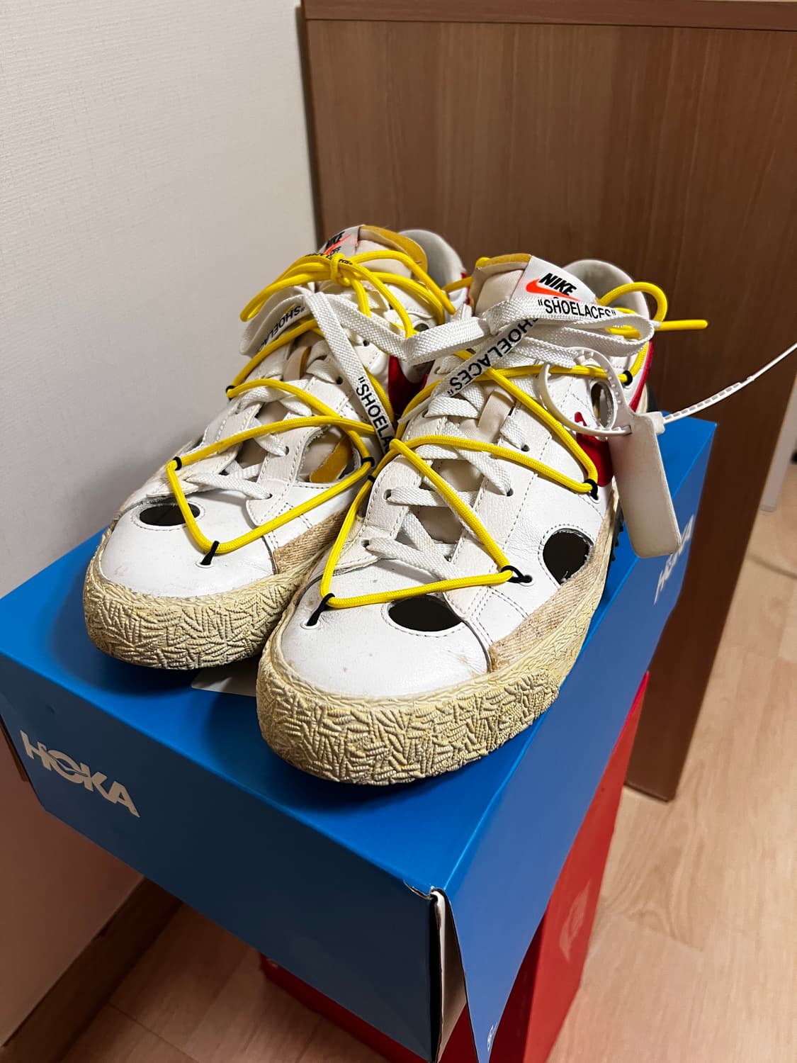 오프화이트 나이키 블레이저 로우 300 상품이미지2
