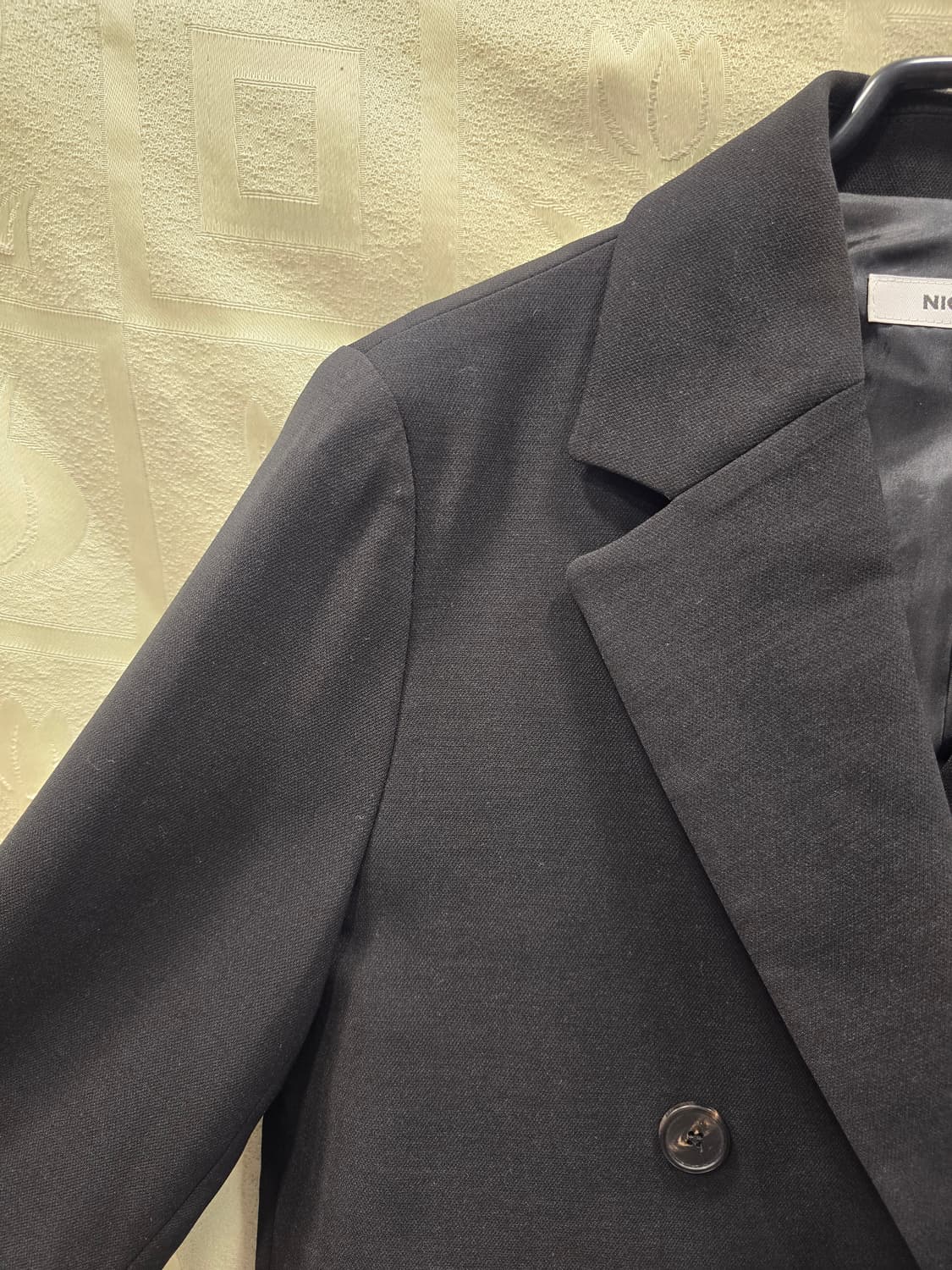 나이스클랍 블랙 크롭 자켓  S 상품이미지3