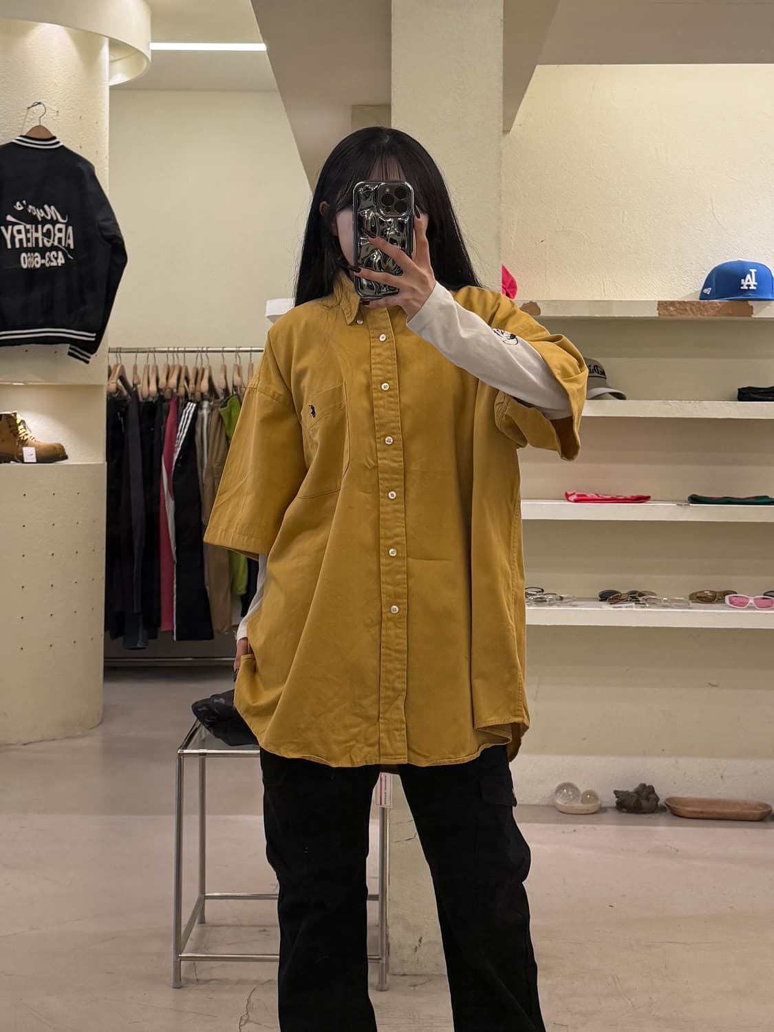 폴로랄프로렌 원포켓 버튼다운 반팔 셔츠 U1405 상품이미지1