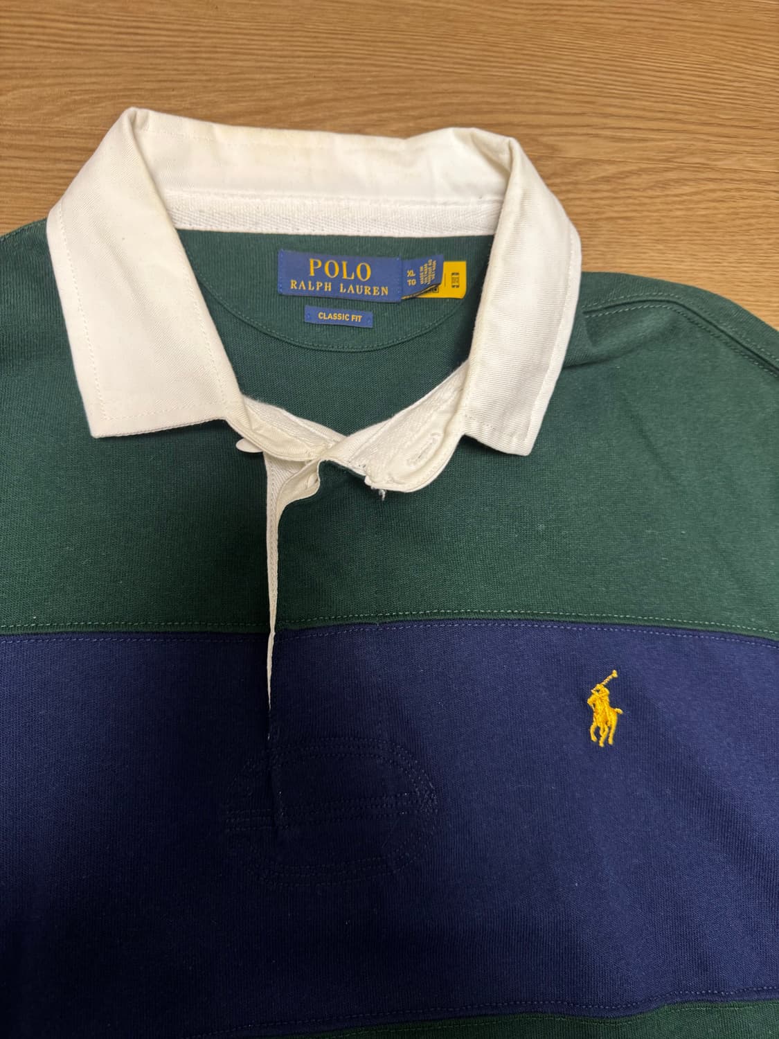 폴로 랄프로렌 스트라이프 럭비티 긴팔 XL 상품이미지2