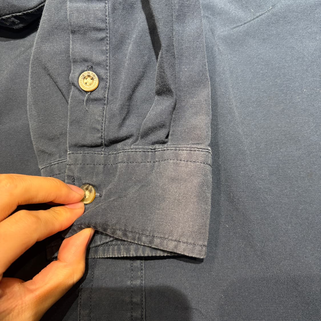 칼하트 오리지널 네이비 긴팔 셔츠 상품이미지10