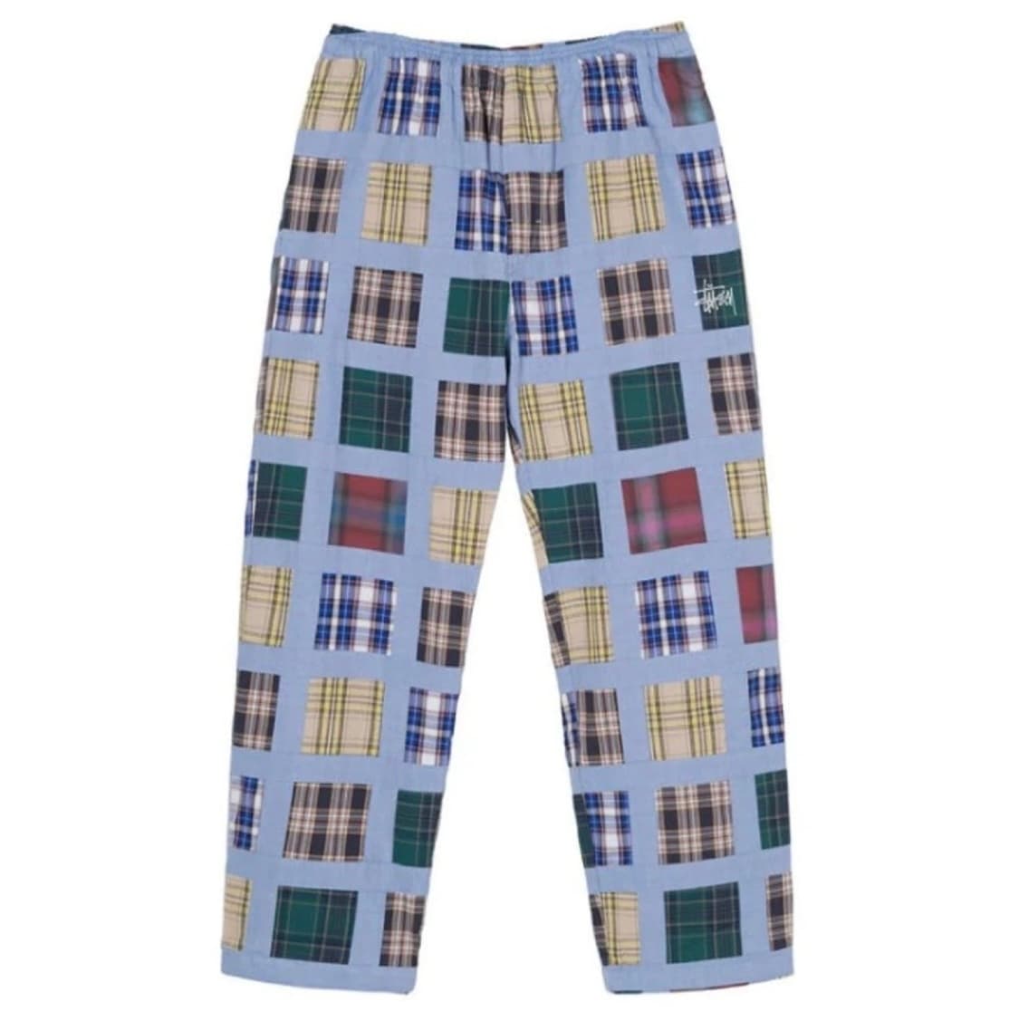 스투시 마드라스 패치워크 팬츠 상품이미지1