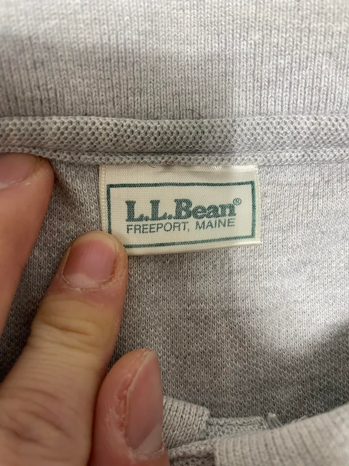 LL bean - 카라 하프 티셔츠 (L 추천) 상품이미지5
