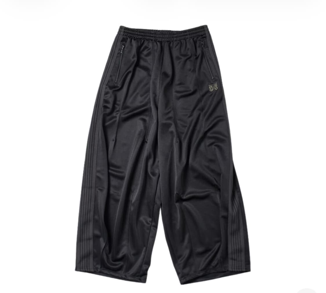 니들스 hd 트랙팬츠 블랙 그레이 상품이미지1