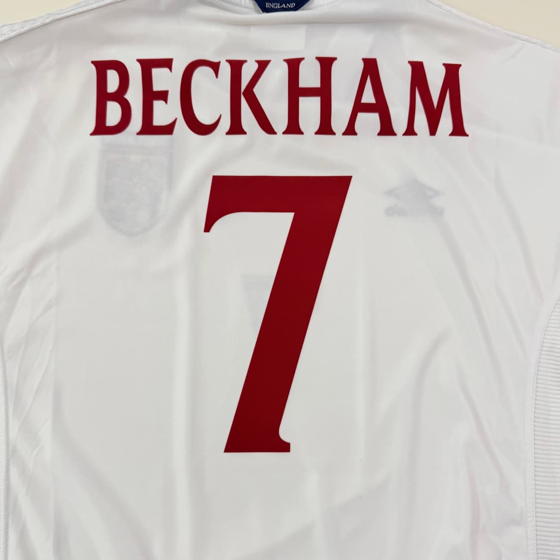 99-01 잉글랜드 국대 홈 베컴 유니폼 상품이미지2