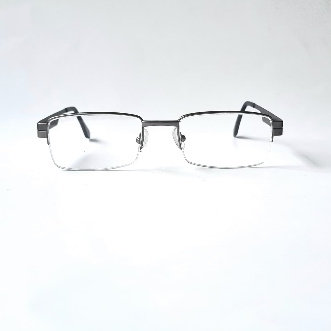 데드스탁 빈티지 반무테 사각 안경테 444 상품이미지3