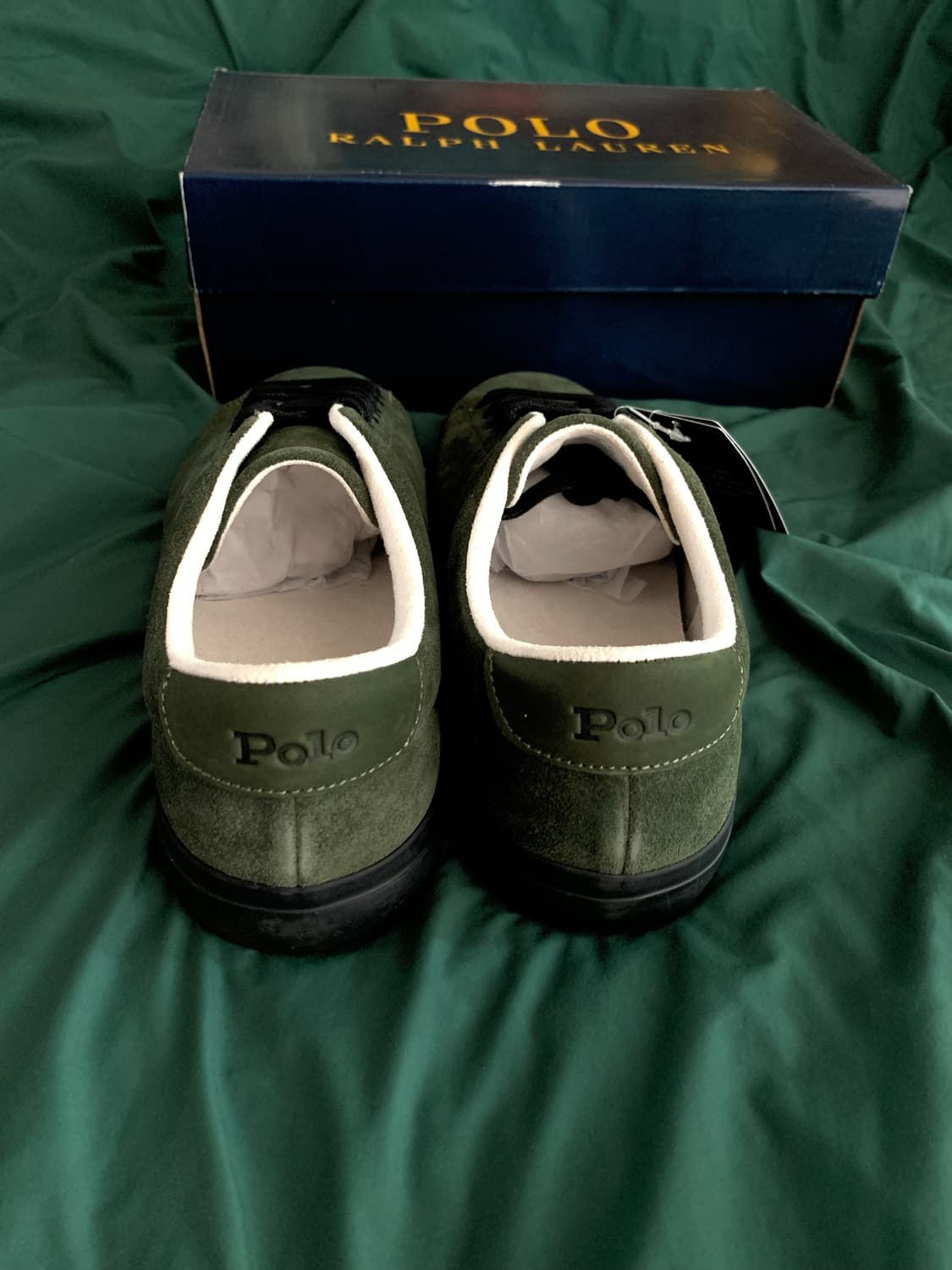 폴로 랄프로렌 스웨이드 롱우드 스니커즈  280 상품이미지4