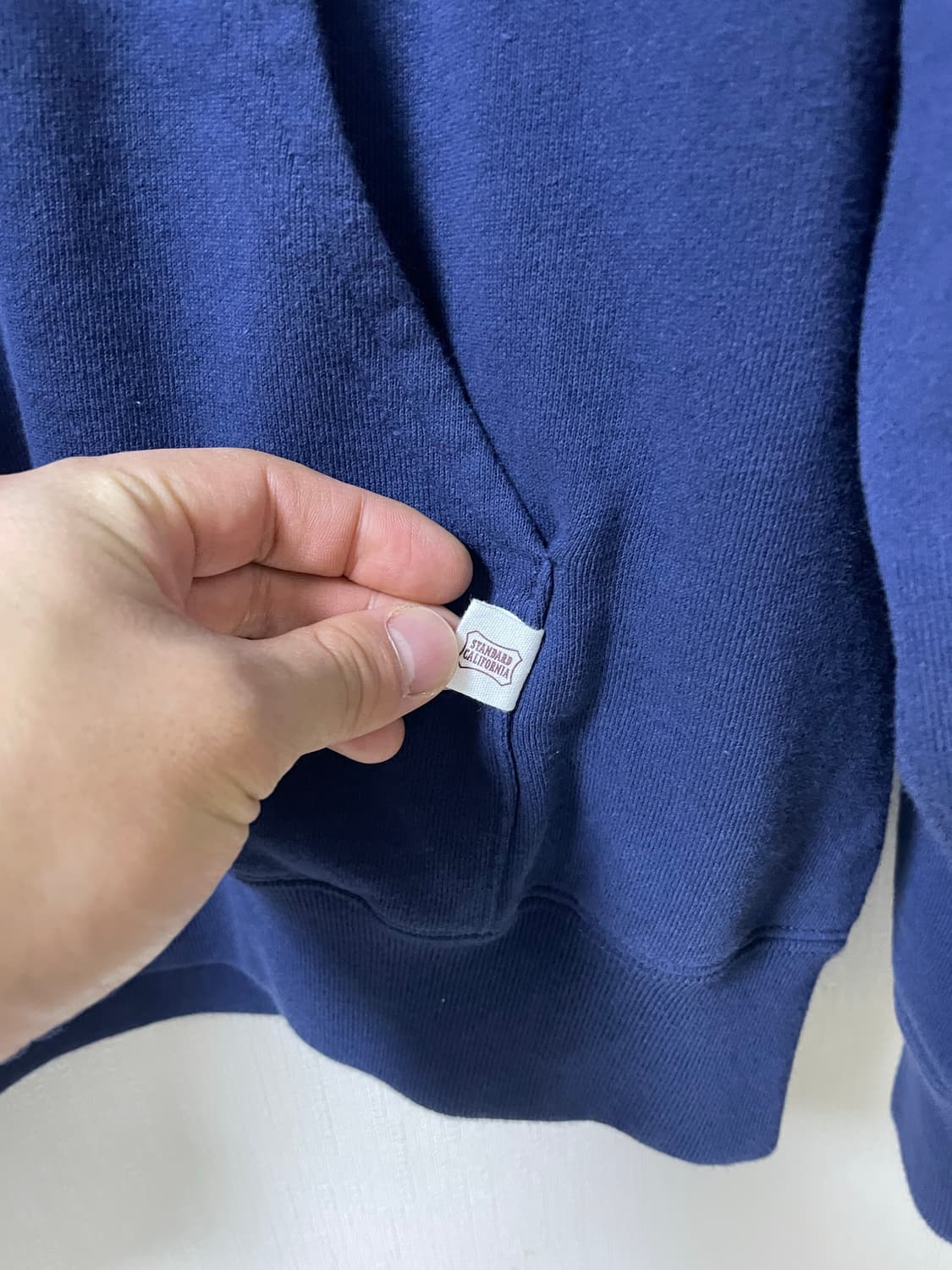 스탠다드캘리포니아X러셀 후드집업 네이비 XL 상품이미지5