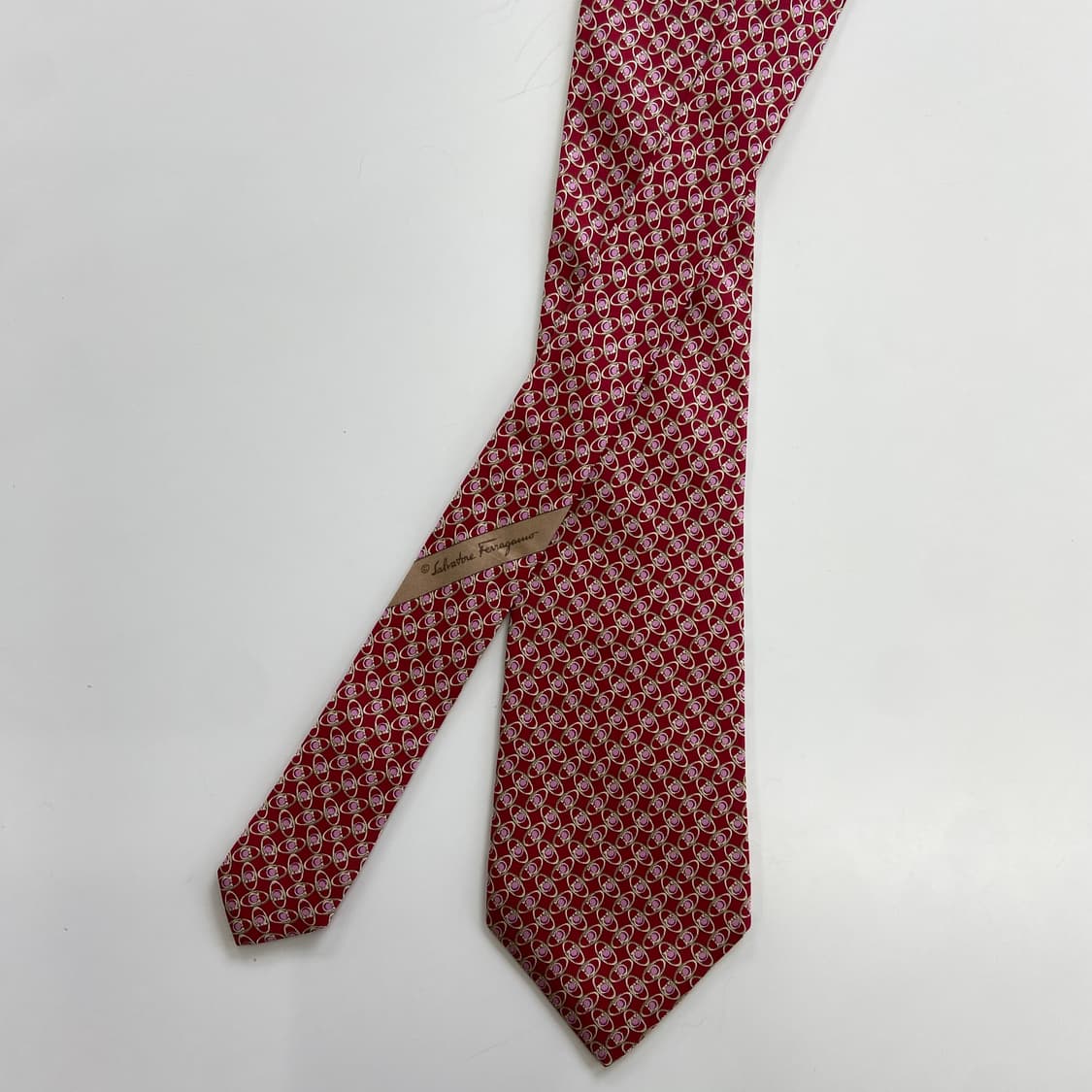 페레가모(Ferragamo) 모노그램 명품 정품  넥타이 상품이미지1