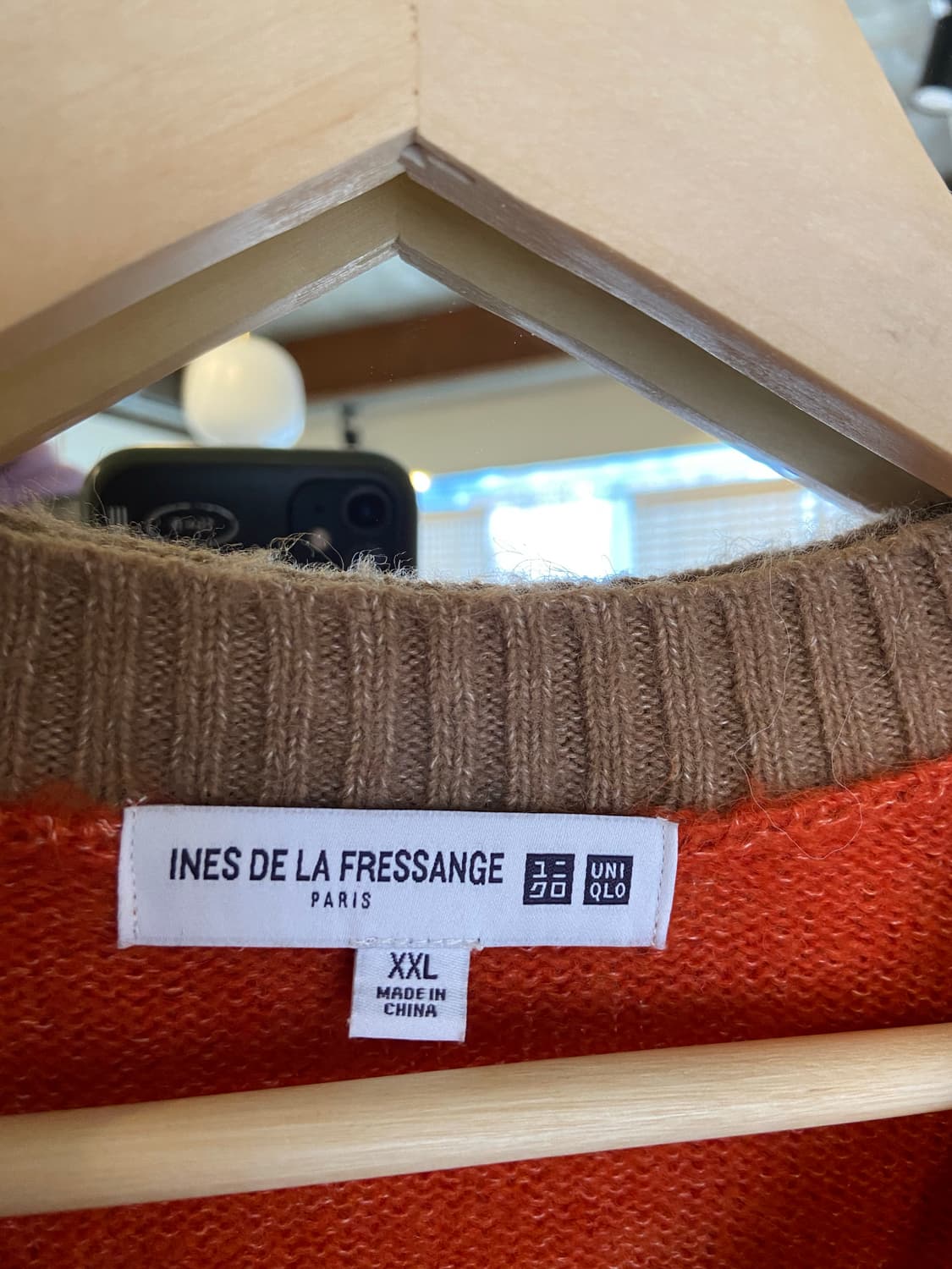 유니클로x이네스 드 라 프레상쥬 배색 니트 상품이미지4