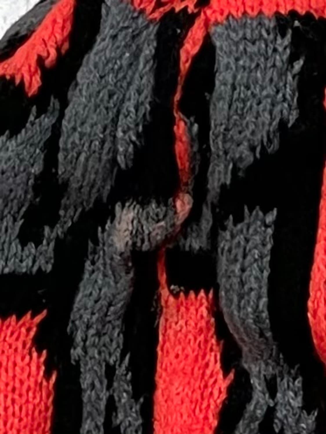 택포) 빈티지 트레바크 패턴 니트 비니 상품이미지2