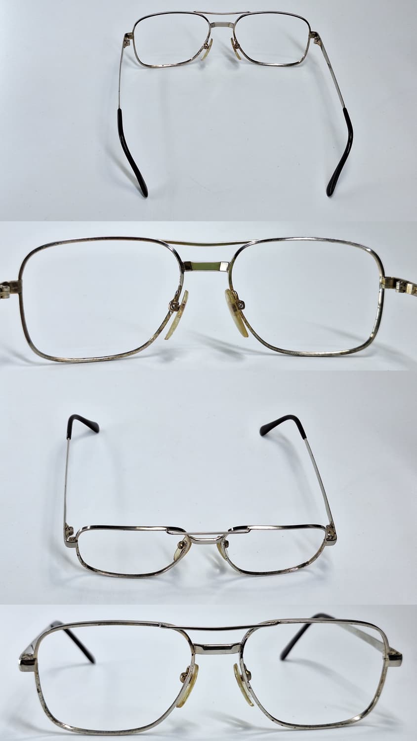 80s 일본 빈티지 투브릿지 더블브릿지 안경테 빈티지 클래식 레트로 y2 상품이미지3
