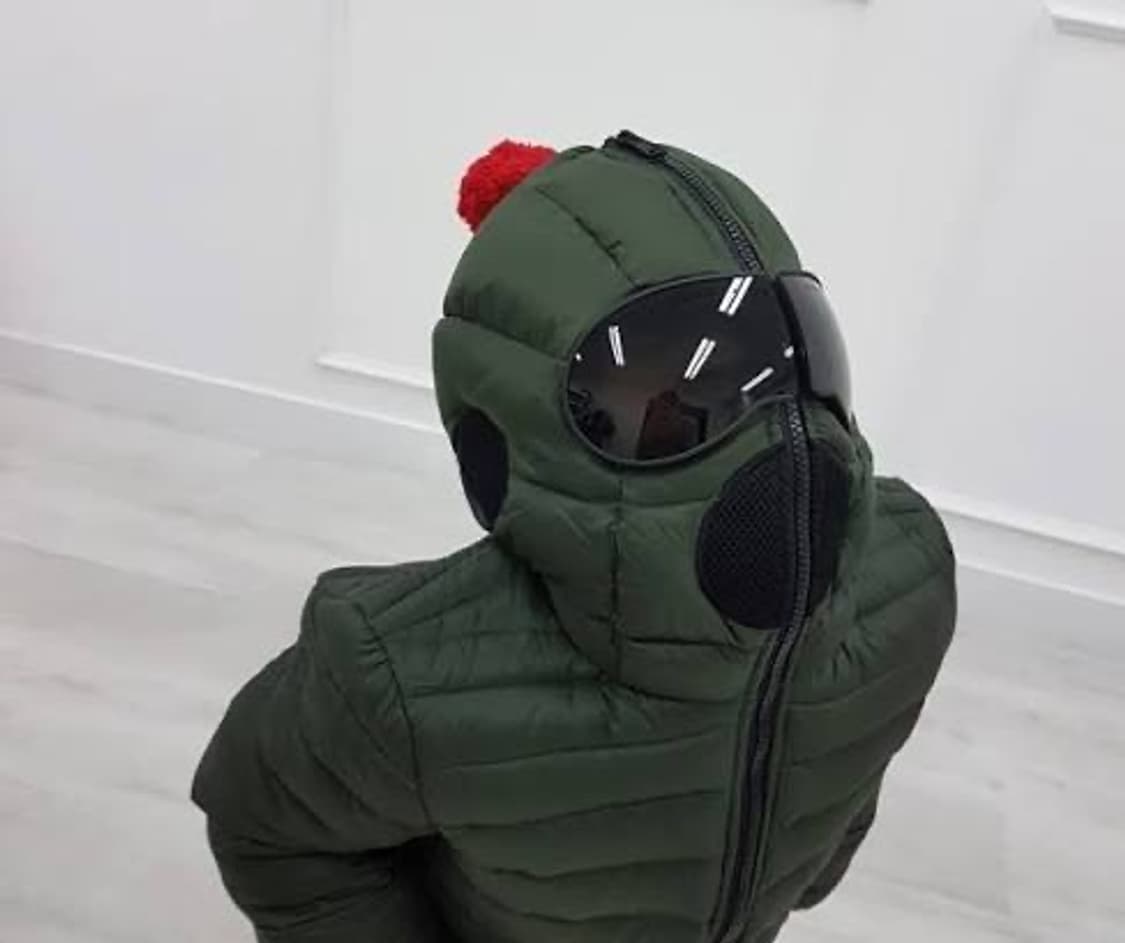46/ AI 라이더스온더스톰 고글 다운 패딩 점퍼 상품이미지2