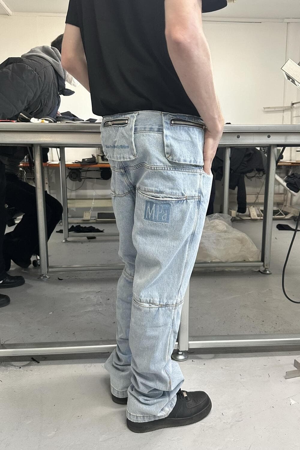 MPa BAG PANTS (STEEL BLUE) 상품이미지1