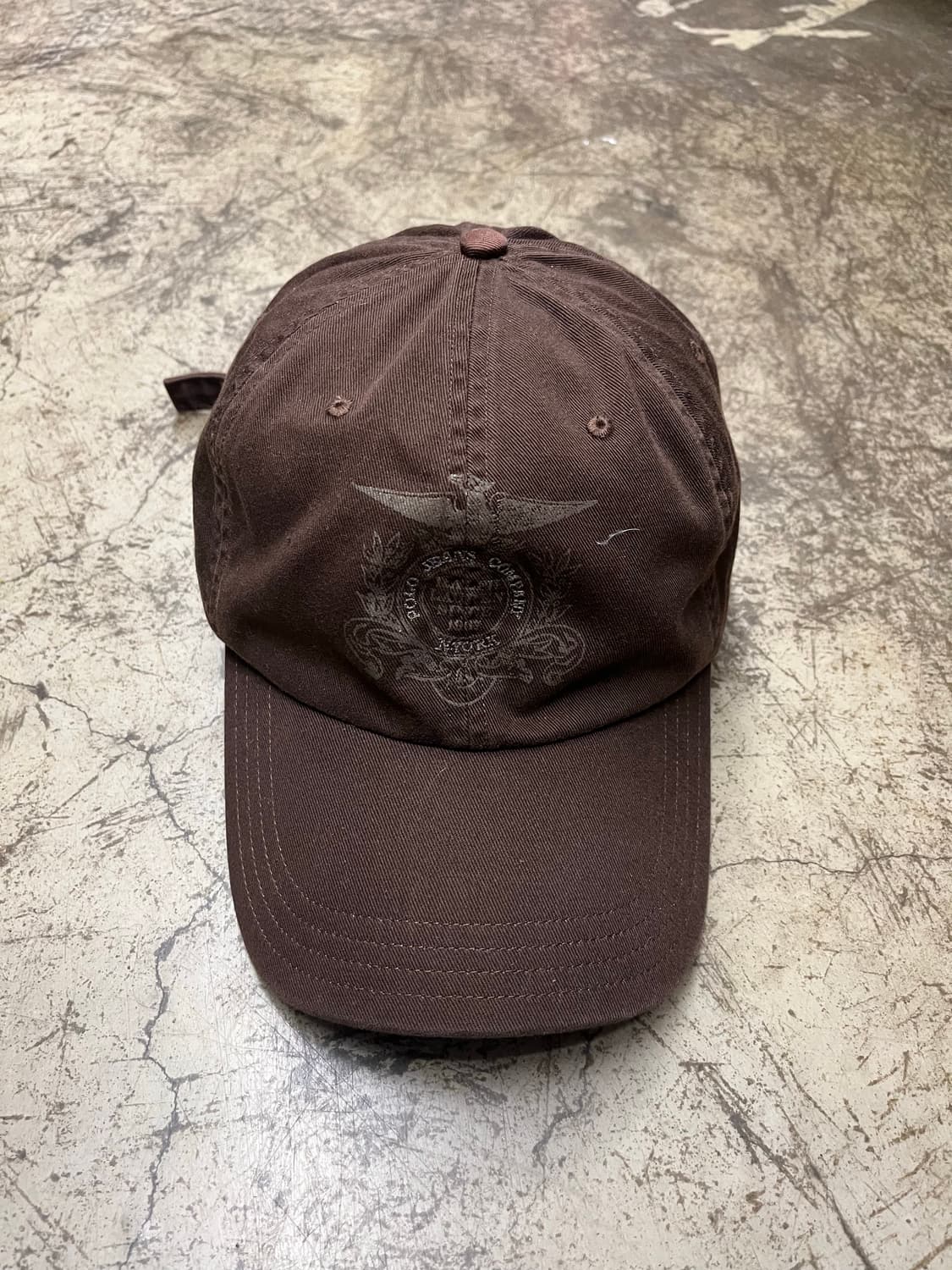 폴로 진스 랄프로렌 브라운 볼캡 모자 상품이미지1