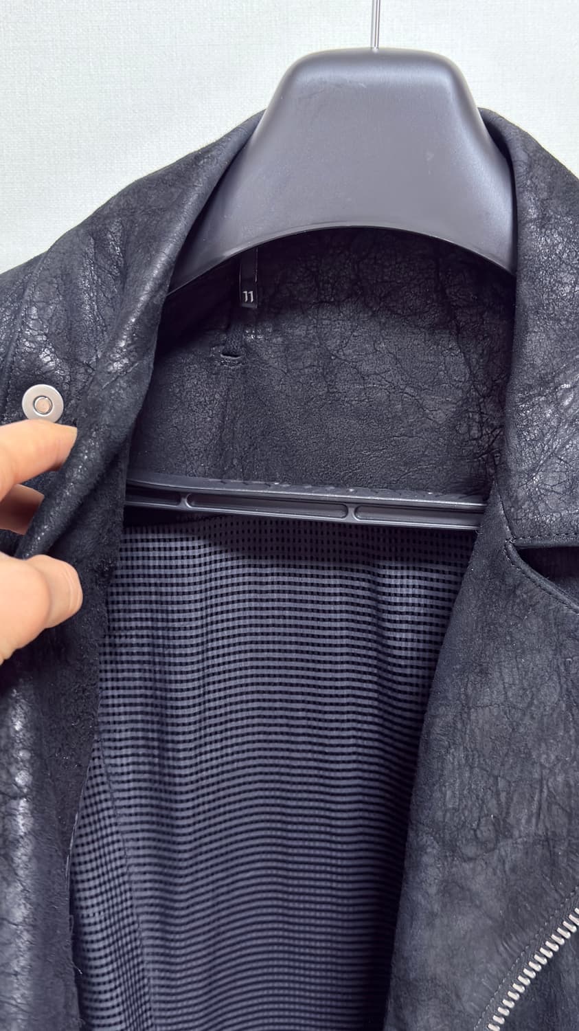 보리스비잔사베리 램스킨 라이더 자켓M 상품이미지4