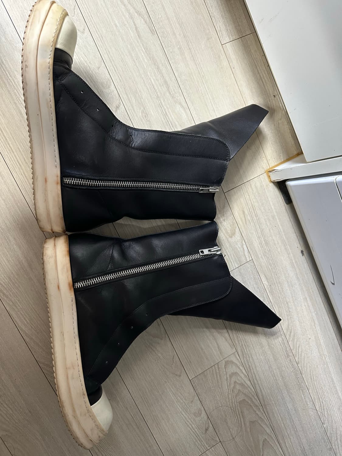릭오웬스 메가텅 레더 라몬즈 상품이미지2