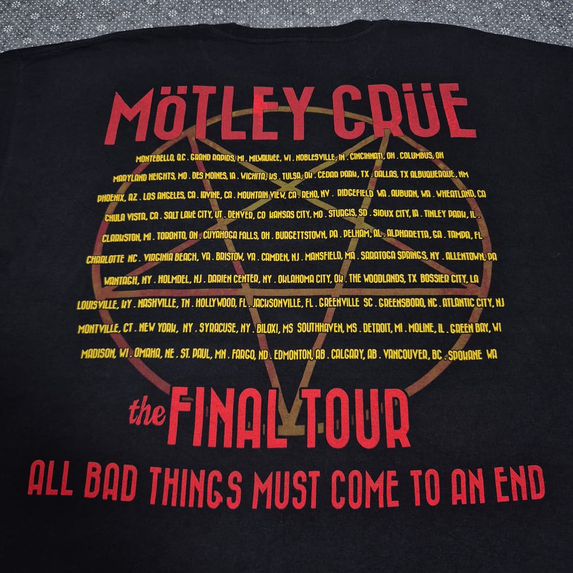 [XL]머틀리크루 2014 더파이널투어 -A142 상품이미지4