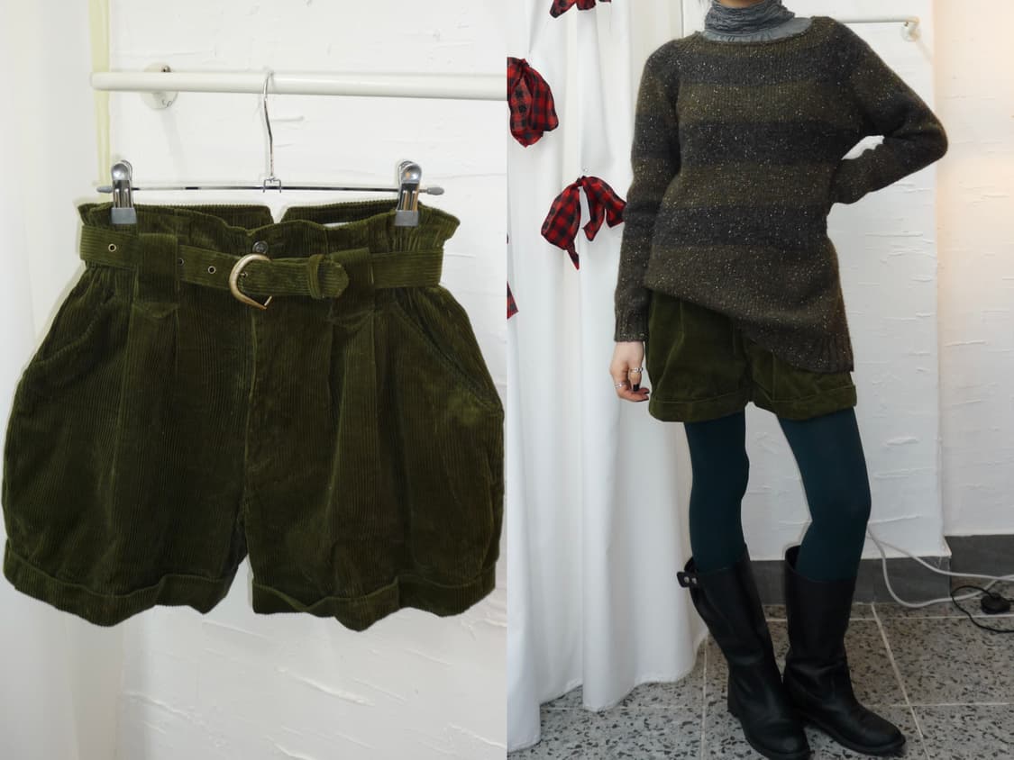 olive grove corduroy shorts 상품이미지1