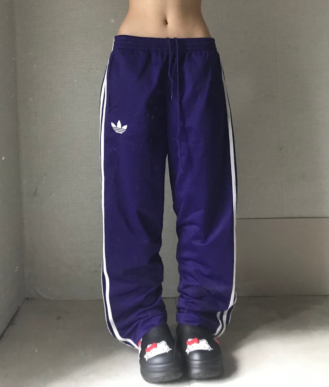 아디다스 퍼플 빅파이어버드 트레이닝 팬츠 상품이미지3