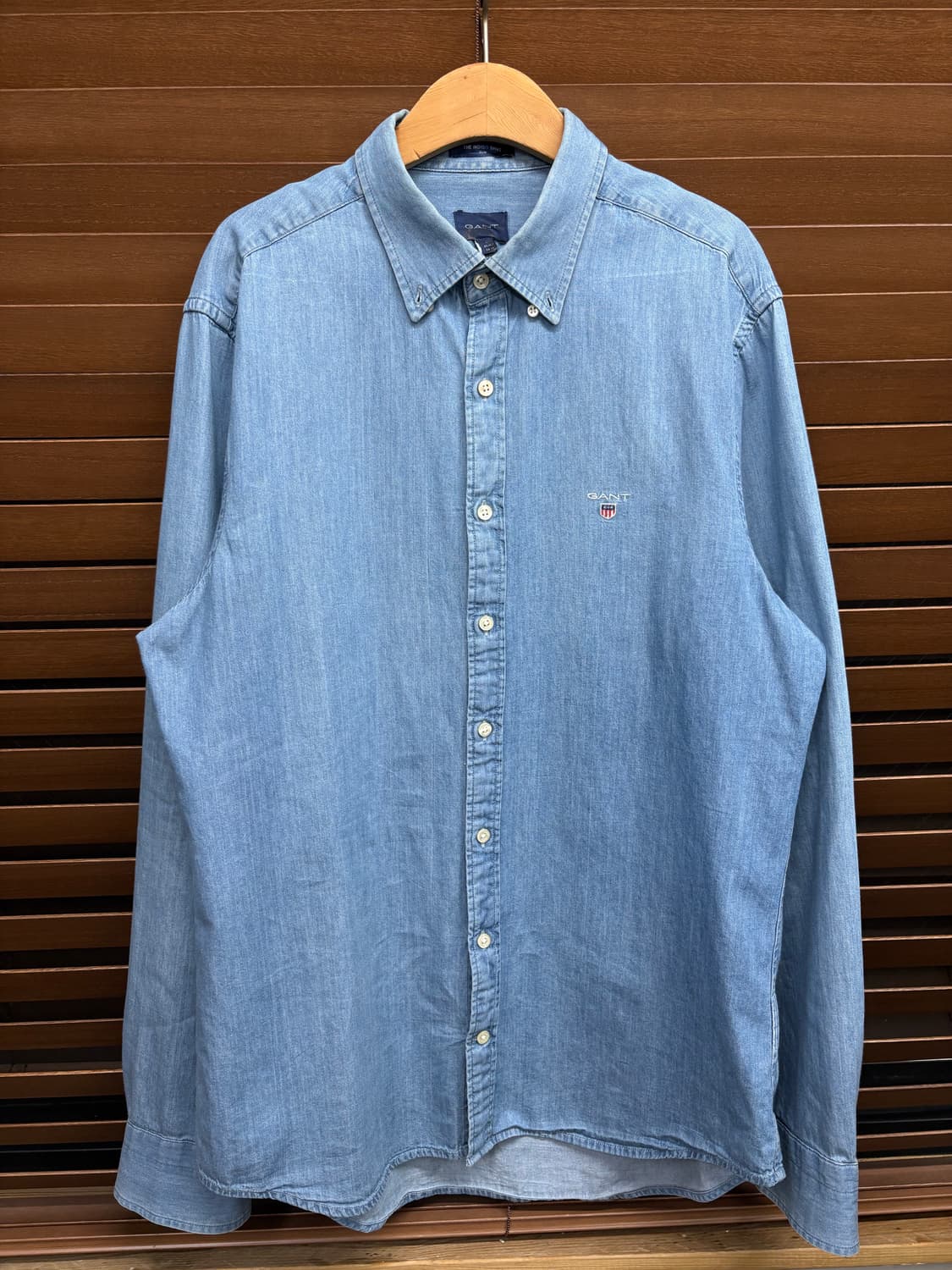 GANT 간트 인디고 데님 셔츠 상품이미지1