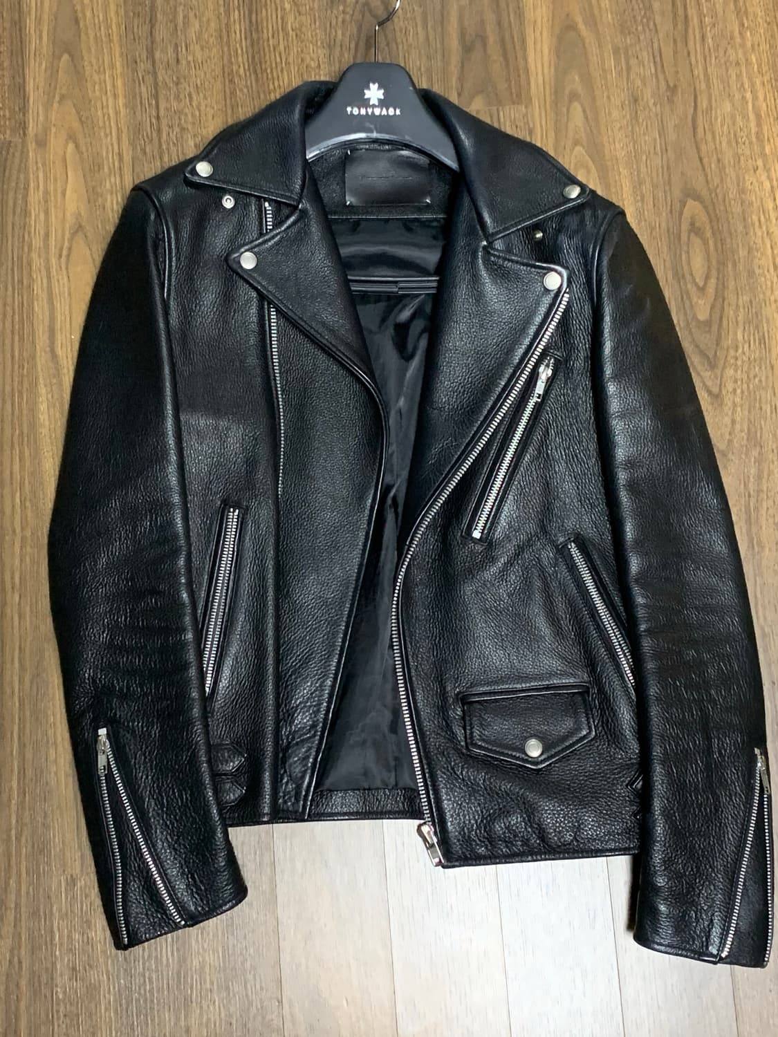 비바스튜디오 클래식 레더자켓 상품이미지1