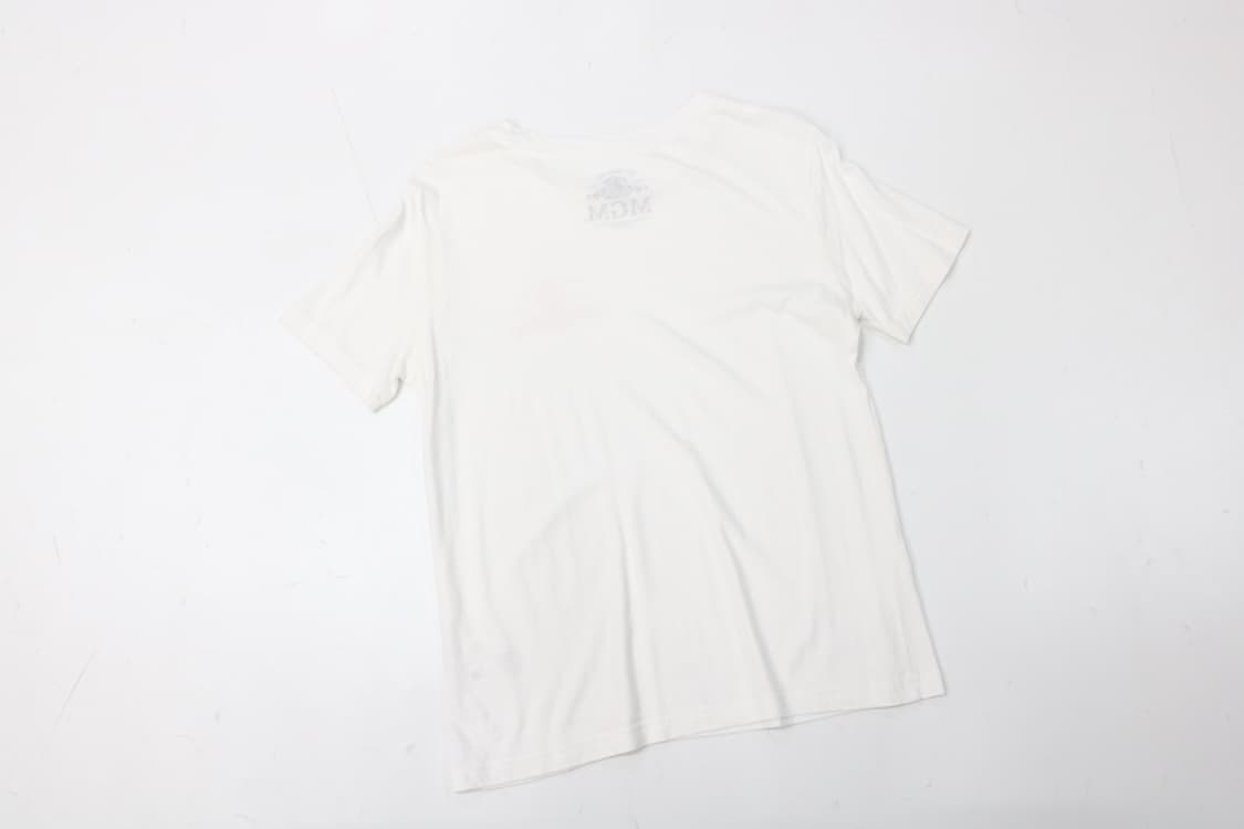 MGM 메트로 골드윈 메이어 무비 로고 화이트 그래픽 티셔츠 상품이미지6