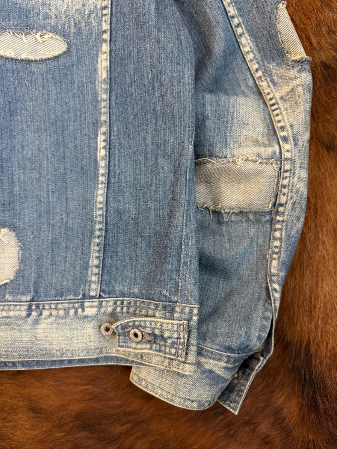 돌체앤가바나 데미지 데님 자켓  상품이미지7