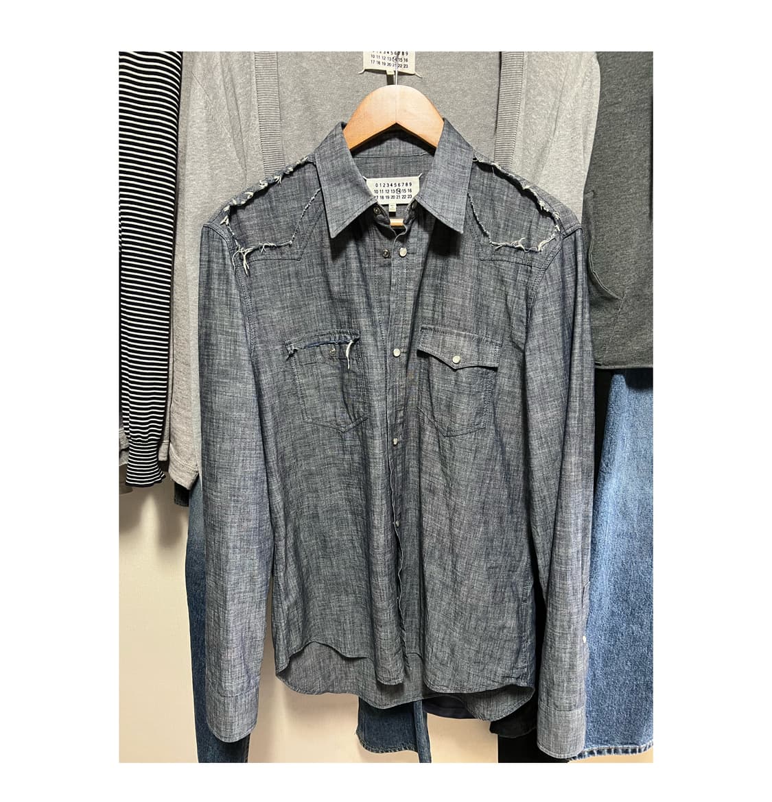 마르지엘라 웨스턴 셔츠 상품이미지1