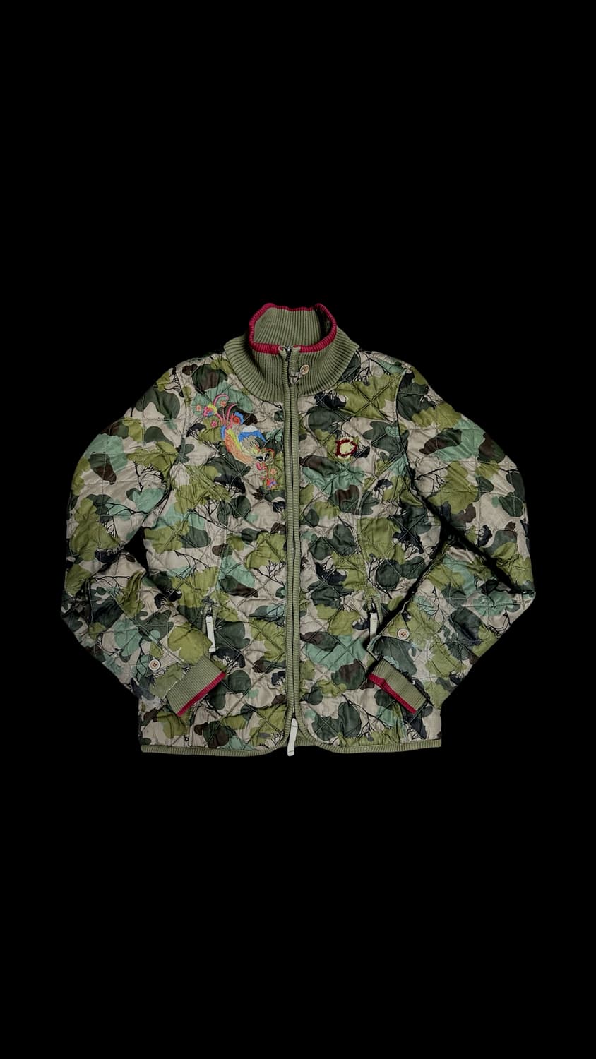 아비렉스 jp 카모플라주 퀄팅 자켓 상품이미지1