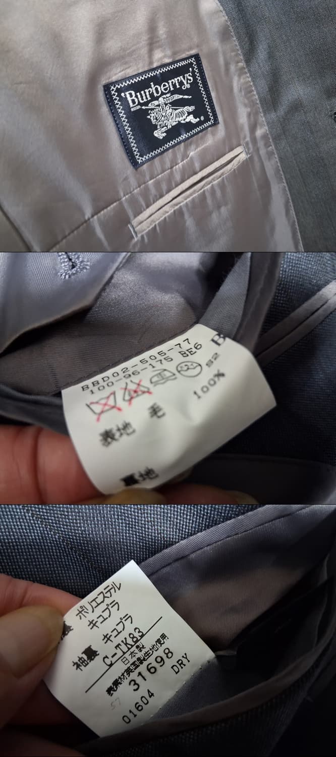 버버리 TASMANIA WOOL 춘추동 쟈켓 정장쟈켓 남성105
원산지  상품이미지8