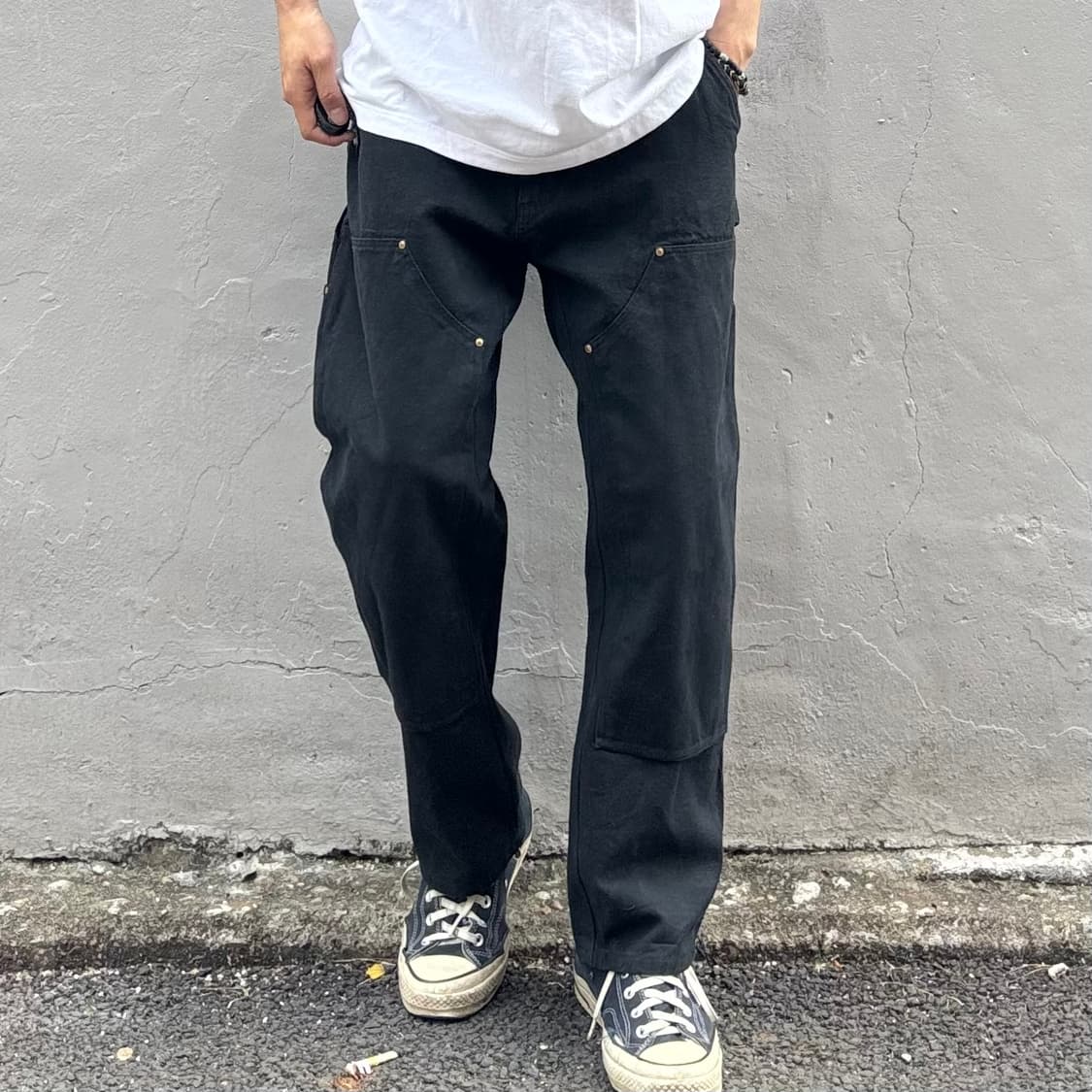 칼하트 더블니 흑청 상품이미지2