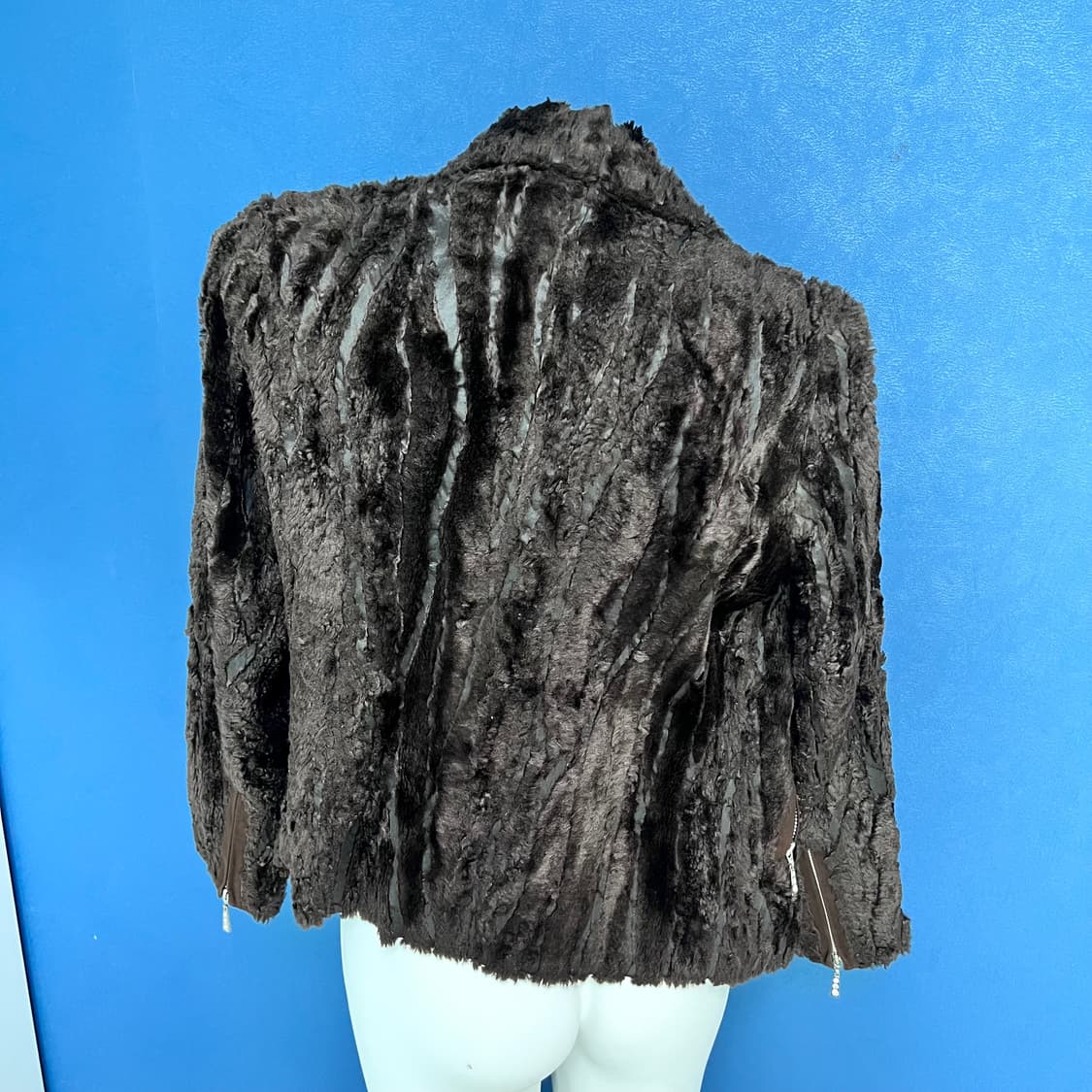 빈티지 브라운 퍼자켓 상품이미지4