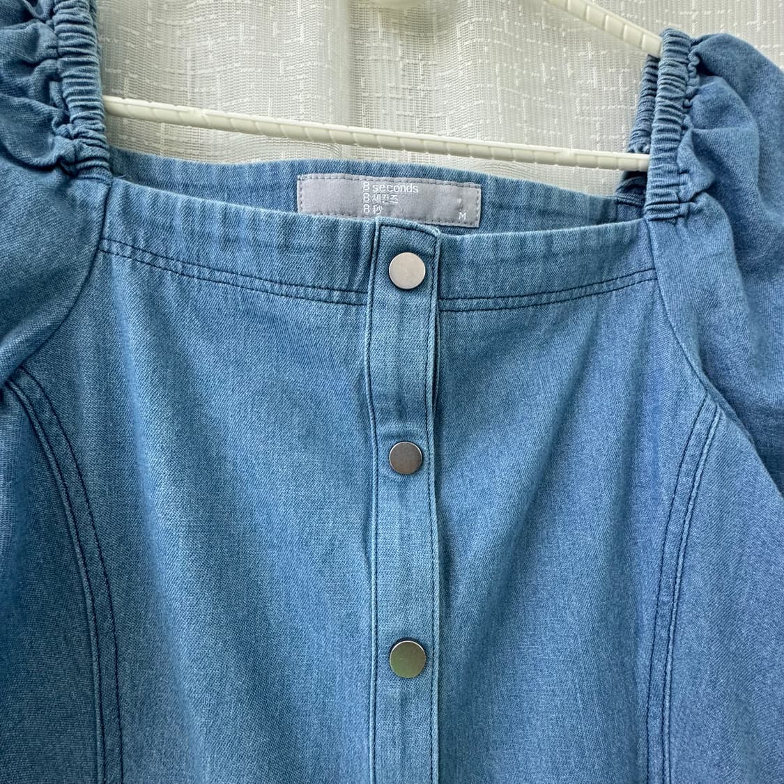 에잇세컨트 데님 원피스 M 상품이미지3